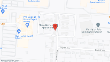 Plaza Garden Apartments in google map