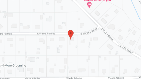 Map of the neighborhood around Young Family Care Home