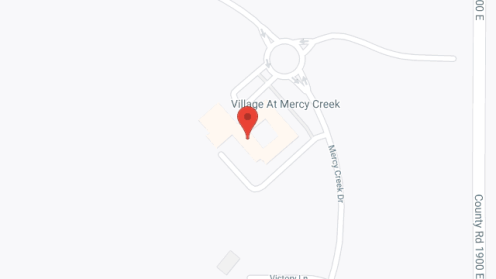 Map of the neighborhood around Meadows at Mercy Creek