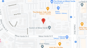 Azulon at Mesa Verde in google map