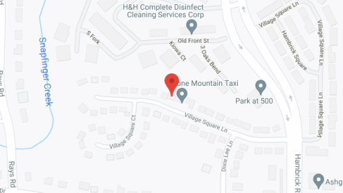 Map of the neighborhood around Morning Star PCH