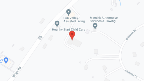 Map of the neighborhood around Sun Valley at the Meadows