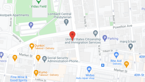Map of the neighborhood around Divinity Manor
