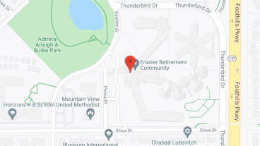 Frasier Retirement Community, a CCRC in google map