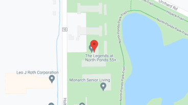 The Legends at North Ponds in google map