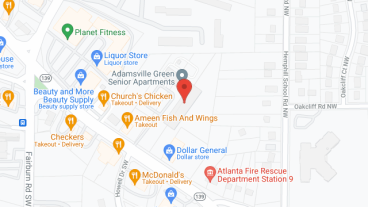 Adamsville Green in google map