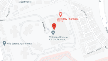 Veterans Home Chula Vista in google map