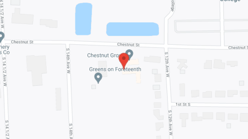 Map of the neighborhood around Chestnut Grove North
