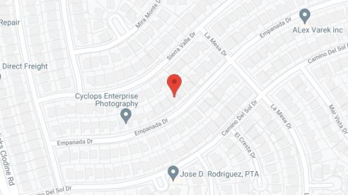 Map of the neighborhood around Paragon Senior Care