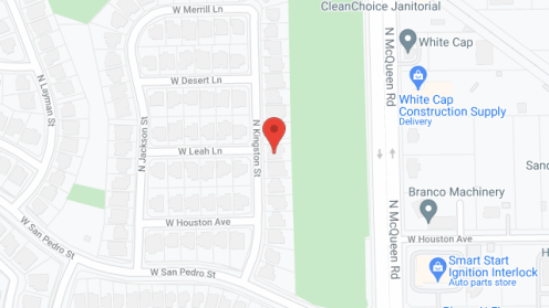 Map of the neighborhood around Heritage Manor