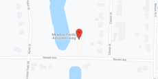 Meadow Ponds in google map