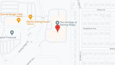 The Heritage at Sterling Ridge in google map