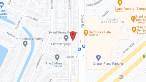 Map of the neighborhood around Sweet Home Forever Inc