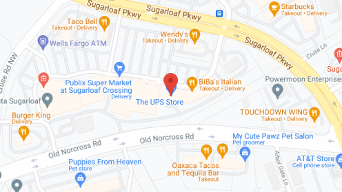 Map of the neighborhood around Magnolia Place
