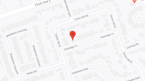 Map of the neighborhood around Bethseda Home