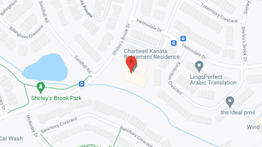 Brookside Retirement Living Kanata in google map