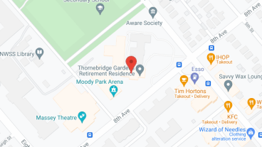 Thornebridge Gardens in google map