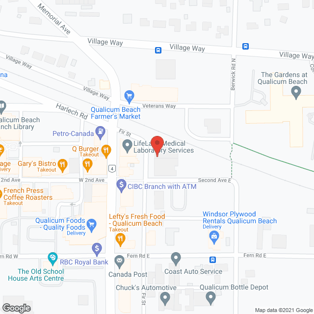 The Gardens At Qualicum Beach in google map