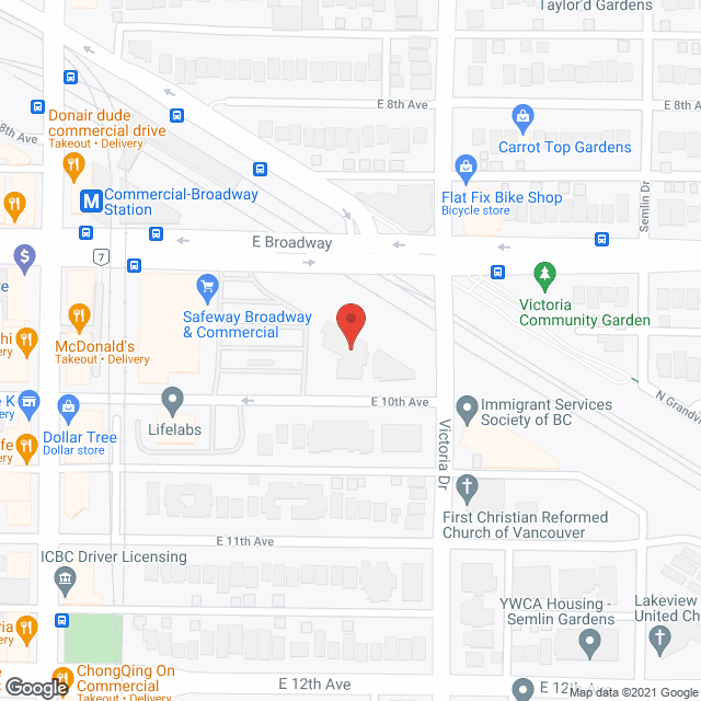 Burlington Heights Co-Op in google map