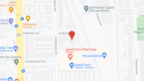 Map of the neighborhood around The Kilpatrick Renaissance