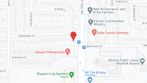 Map of the neighborhood around Keep Sake