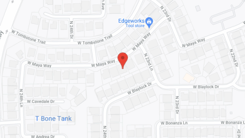 Map of the neighborhood around Rose Villa Assisted Living