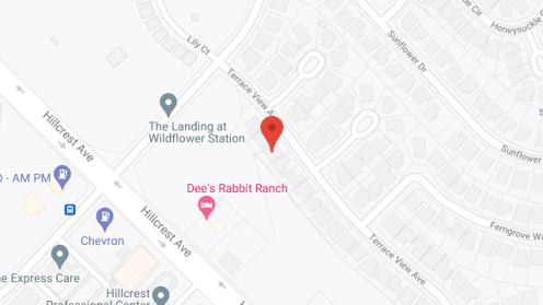 Map of the neighborhood around Terrace View Assisted Living