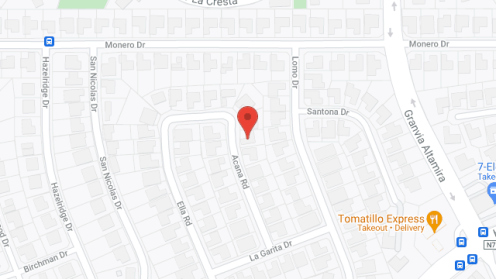 Map of the neighborhood around Angel's Home Care