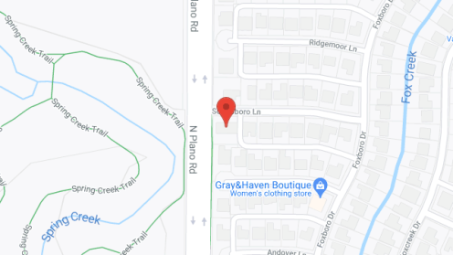 Map of the neighborhood around Windsor House