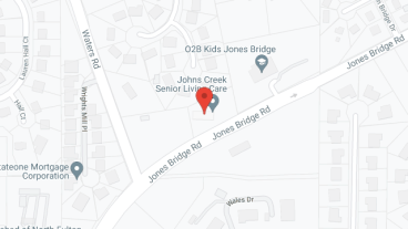 Johns Creek Senior Living Care in google map