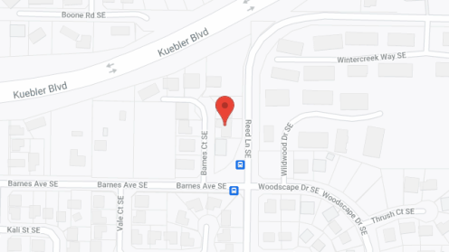 Map of the neighborhood around Mountain Creek ACH