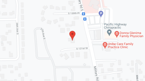 Map of the neighborhood around Schneider Residence