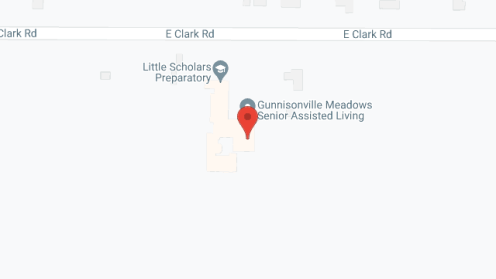 Map of the neighborhood around Gunnisonville Meadows