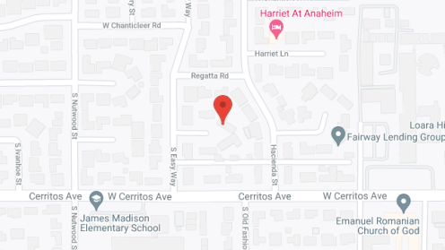 Map of the neighborhood around Better Living manor II