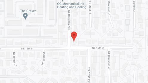 Map of the neighborhood around Compassionate Living ACH 1