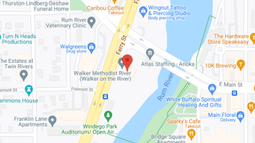 Walker on the River in google map