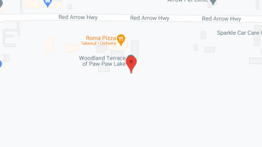Woodland Terrace of Paw Paw Lake in google map