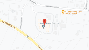 Fountains of Franklin in google map