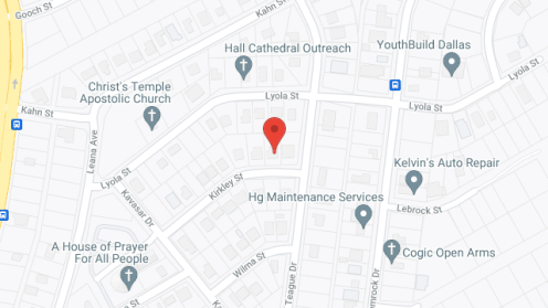 Map of the neighborhood around Home Of Hope