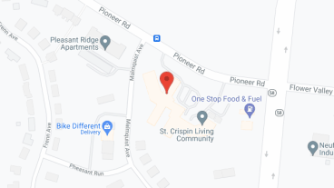 St. Crispin Living Community in google map