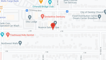 Suburban Living in google map