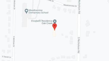 Elizabeth Residence Oak Creek in google map