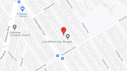 Map of the neighborhood around Villa Mirage