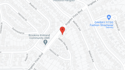 Map of the neighborhood around Comfort House RCFE