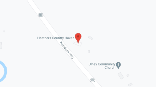 Map of the neighborhood around Heather's Country Haven