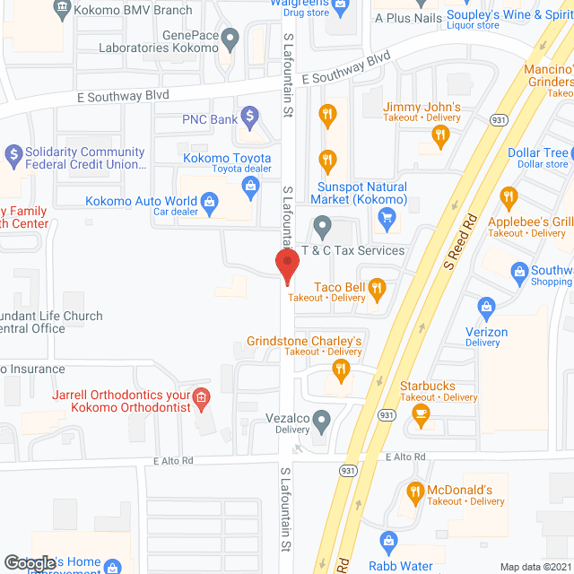 Fairmont Rehabilitatoin Center in google map