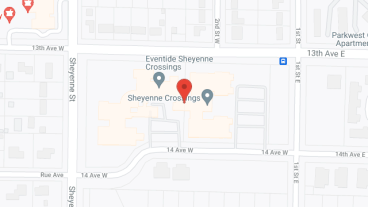 Eventide Sheyenne Crossings Senior Living Apartments in google map