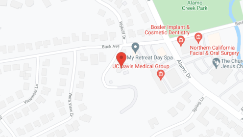 Map of the neighborhood around Buck Serenity Homes