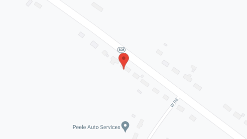 Map of the neighborhood around Virginia's Place