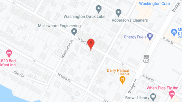 Washington Manor in google map